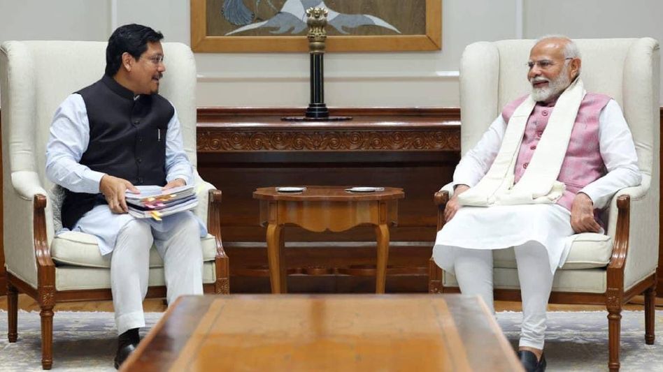 Meghalaya CM seeks Rs 1000 crore for New Shillong project from Centre Meghalaya CM seeks Rs 1000 crore for New Shillong project from Centre