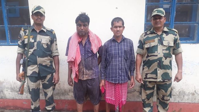Four including two Bangladeshi, Indian touts held by BSF in Tripura