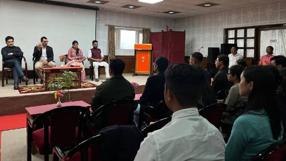 Sikkim: UPSC interview for aspirants under Pratibha Protshaan Yojna conducted at Raj Bhavan Sikkim: UPSC interview for aspirants under Pratibha Protshaan Yojna conducted at Raj Bhavan