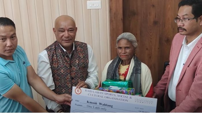 Meghalaya: South Shillong MLA supports 76-year-old runner for international competition