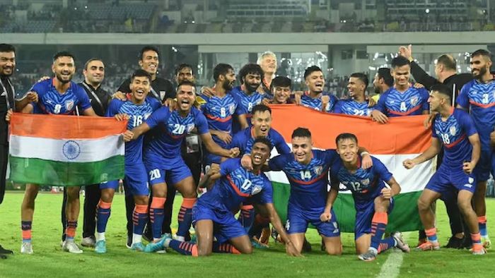 India stays put at 124th in 2024 FIFA rankings
