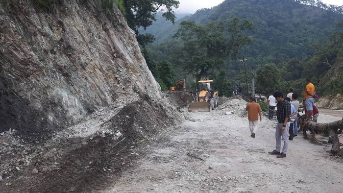 Sikkim: Work on NH 10 connectivity to wrap up in a week, PWD reports progress