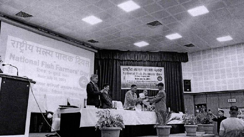 Meghalaya farmers awarded for contributions to fish farming Meghalaya farmers awarded for contributions to fish farming
