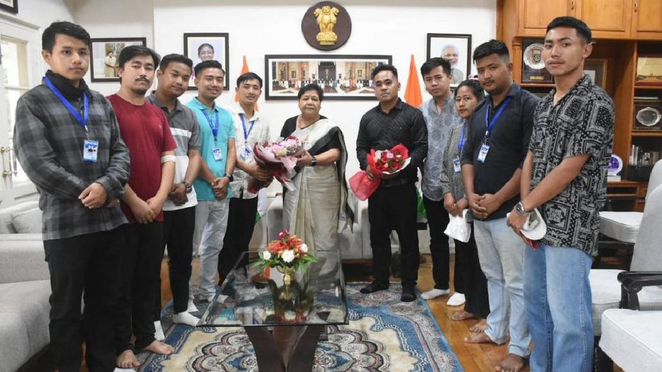 Manipur: Imphal university union thanks governor for facilitating recruitment results declaration Manipur: Imphal university union thanks governor for facilitating recruitment results declaration