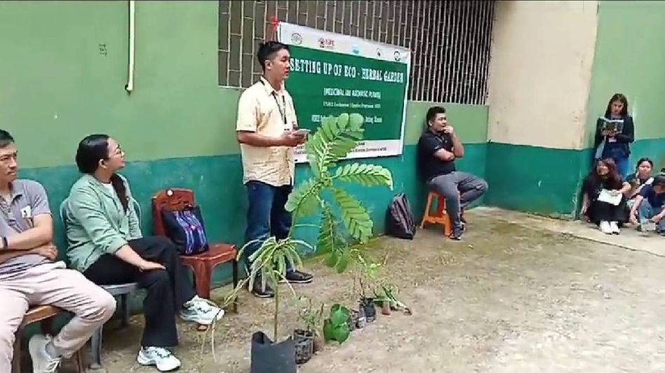 Eco-Herbal garden set up at Mizoram’s college, awareness programme held Eco-Herbal garden set up at Mizoram’s college, awareness programme held