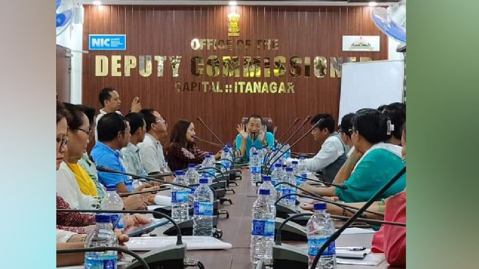 Arunachal: Itanagar DC hosts key discussion on educational enhancement with Adhyayan Foundation, GUPS representatives Arunachal: Itanagar DC hosts key discussion on educational enhancement with Adhyayan Foundation, GUPS representatives