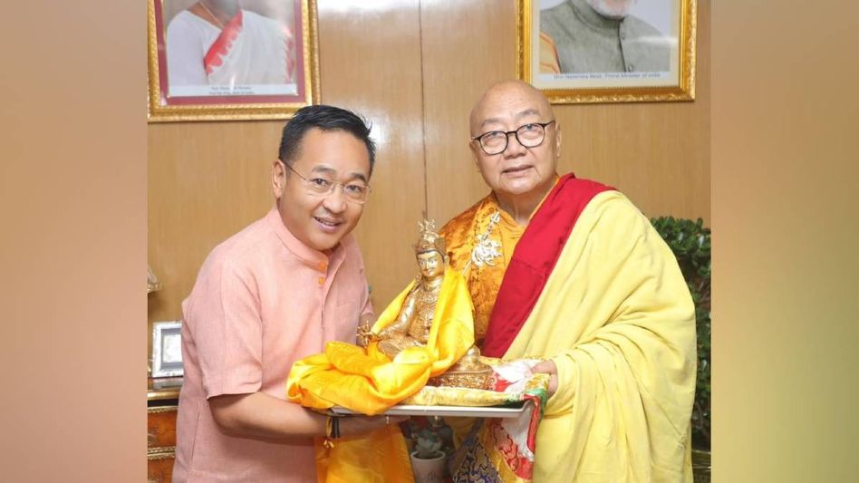 Sikkim CM reinforces state's commitment to spiritual growth and overall well-being Sikkim CM reinforces state's commitment to spiritual growth and overall well-being