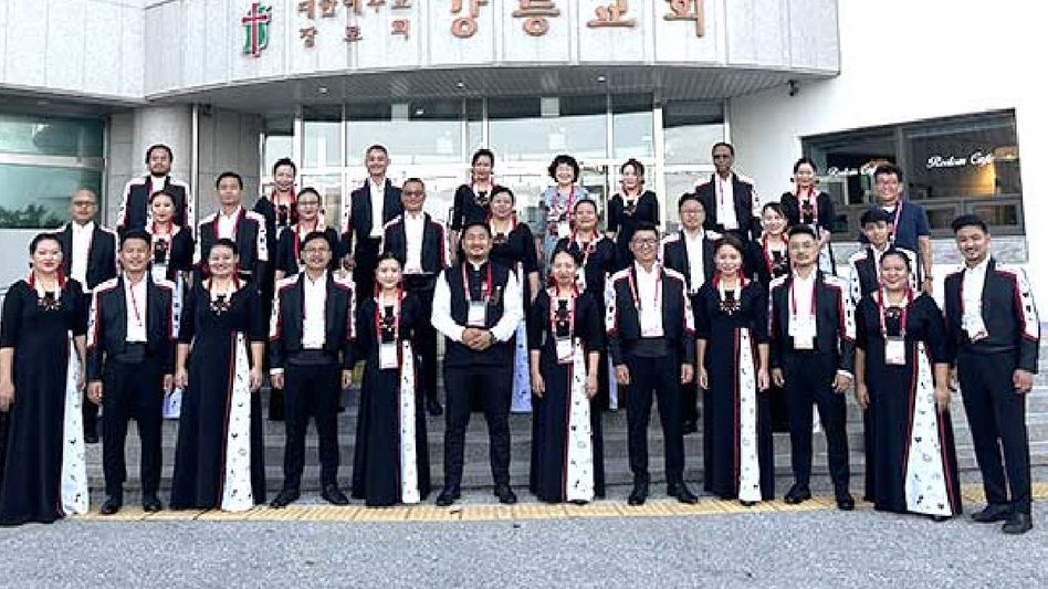 Nagaland's Madrigal Singers triumph at World Choir Games, win double gold for country Nagaland's Madrigal Singers triumph at World Choir Games, win double gold for country