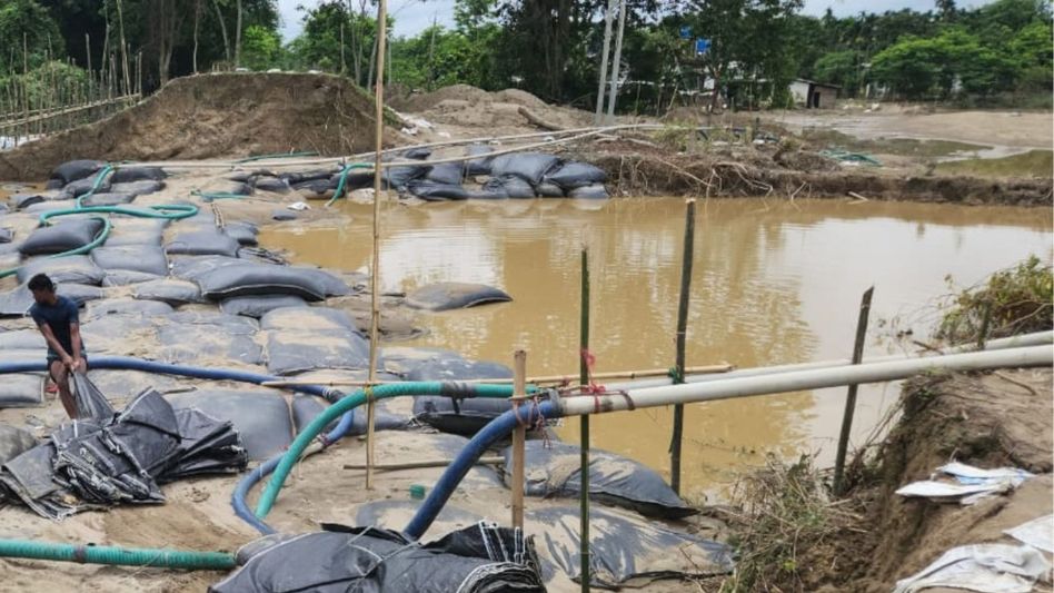 Manipur police destroy massive cache of narcotics in Imphal West Manipur police destroy massive cache of narcotics in Imphal West