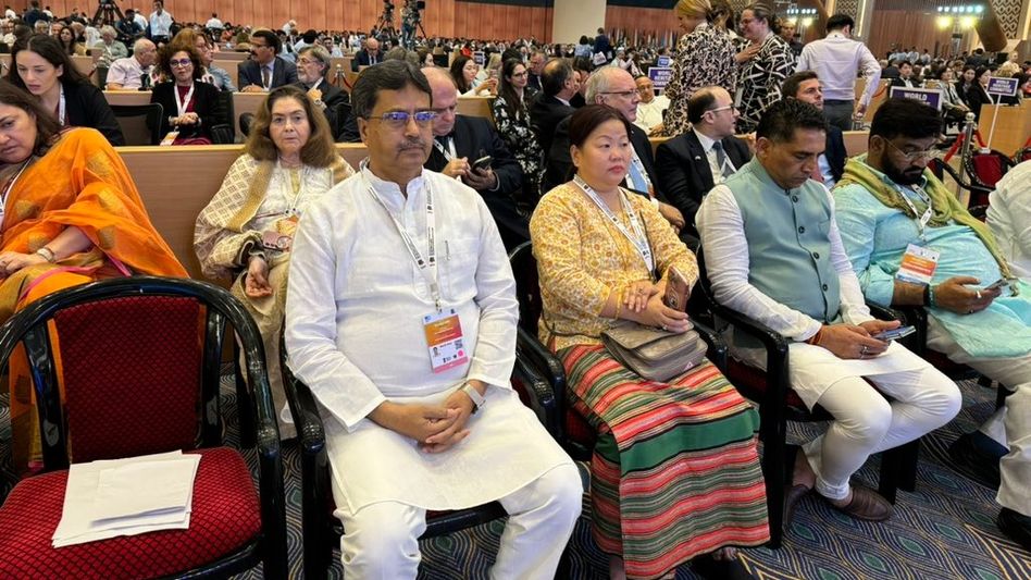 Tripura CM attends 46th World Heritage Committee session in New Delhi Tripura CM attends 46th World Heritage Committee session in New Delhi