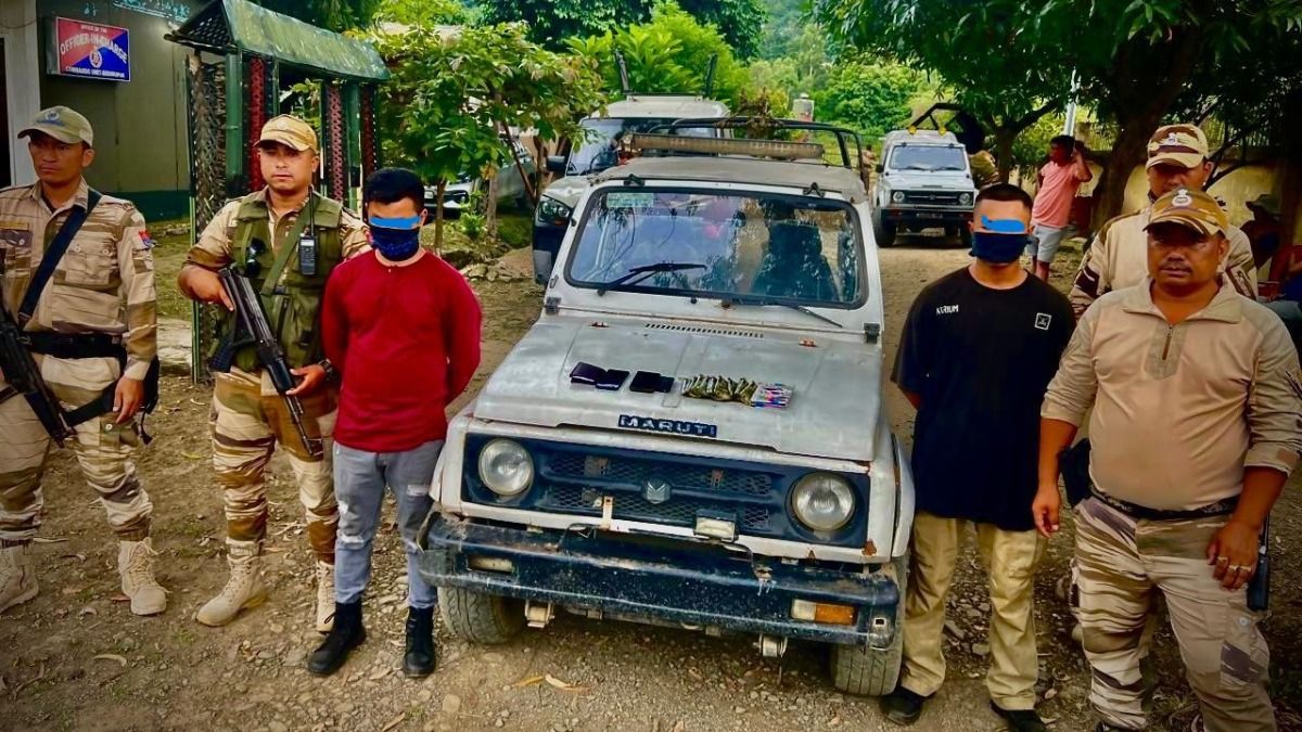 Manipur police nab two KCP militants in Bishnupur District