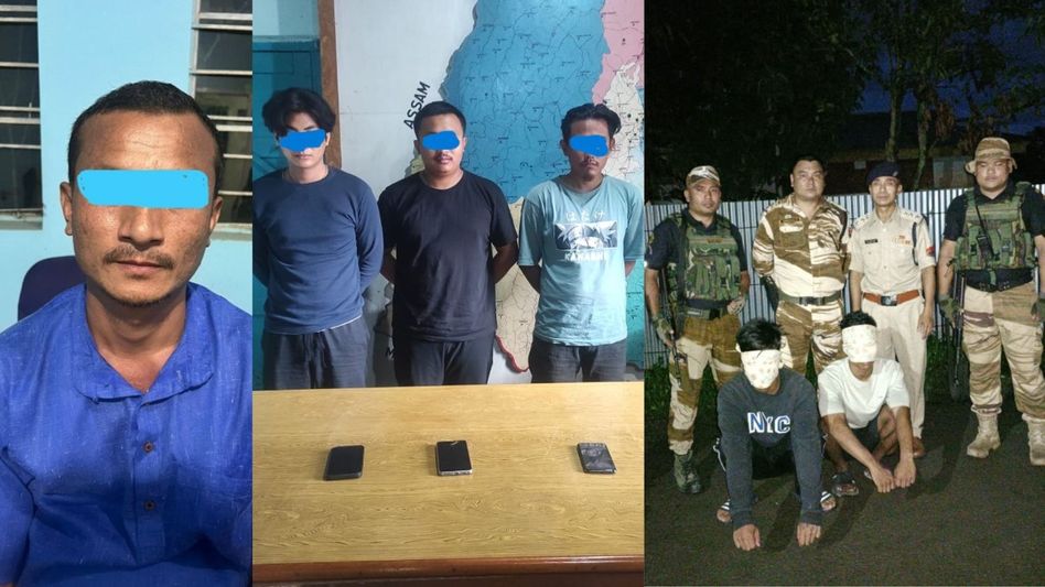 Manipur police arrest 6 cadres of proscribed groups in separate operations Manipur police arrest 6 cadres of proscribed groups in separate operations