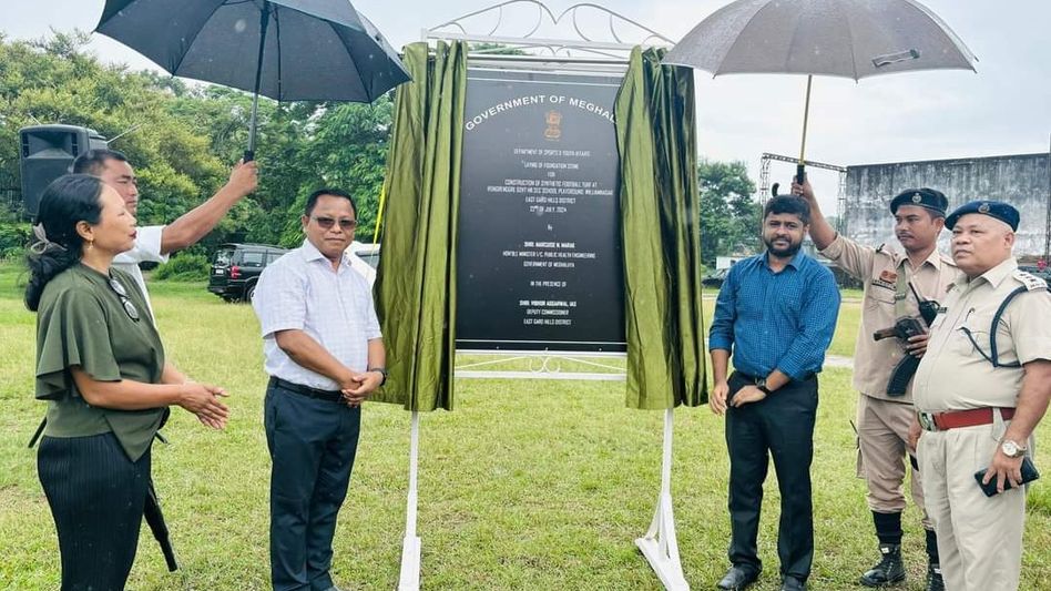 Meghalaya to build Rs 11.55 crore synthetic football turf in East Garo Hills Meghalaya to build Rs 11.55 crore synthetic football turf in East Garo Hills