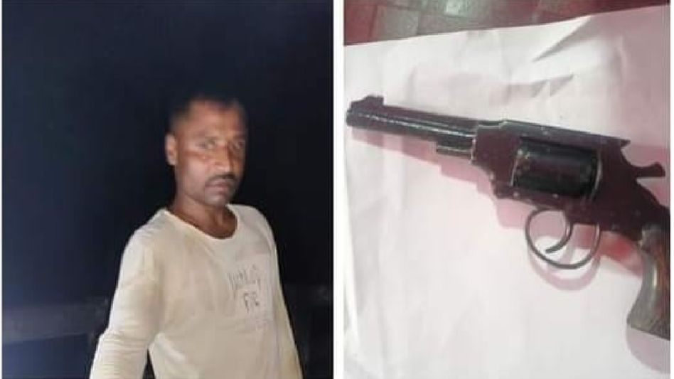 Assam: One arrested with USA-made pistol in Nagaon's Rupahihat  Assam: One arrested with USA-made pistol in Nagaon's Rupahihat
