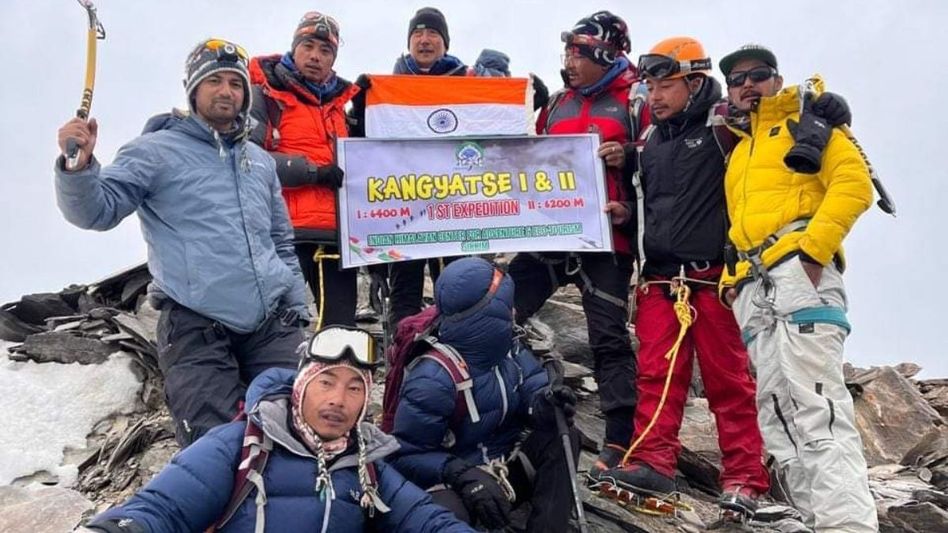 Sikkim: IHCAE team conquers Mt Kangyatse peaks in record time Sikkim: IHCAE team conquers Mt Kangyatse peaks in record time