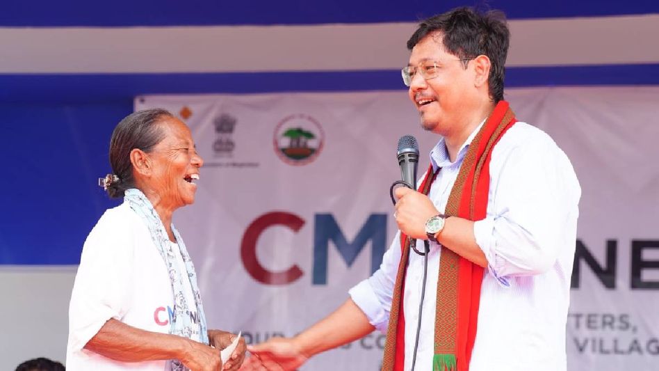 Meghalaya CM Conrad Sangma sanctions Rs 2 lakh for waiting shed after public plea Meghalaya CM Conrad Sangma sanctions Rs 2 lakh for waiting shed after public plea