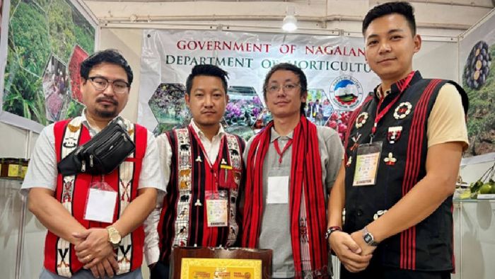 Nagaland State Horticulture Department wins National Award at International Expo