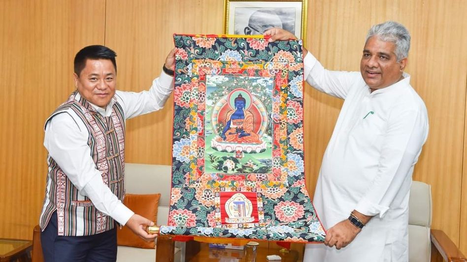 Sikkim Forest Minister briefs Union Environment Minister on flood impact and road disruptions across state Sikkim Forest Minister briefs Union Environment Minister on flood impact and road disruptions across state
