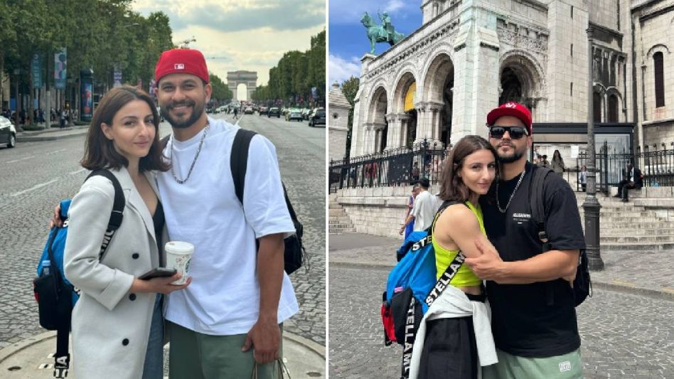 Soha Ali Khan and Kunal Kemmu revisit the City of Love Paris Soha Ali Khan and Kunal Kemmu revisit the City of Love Paris