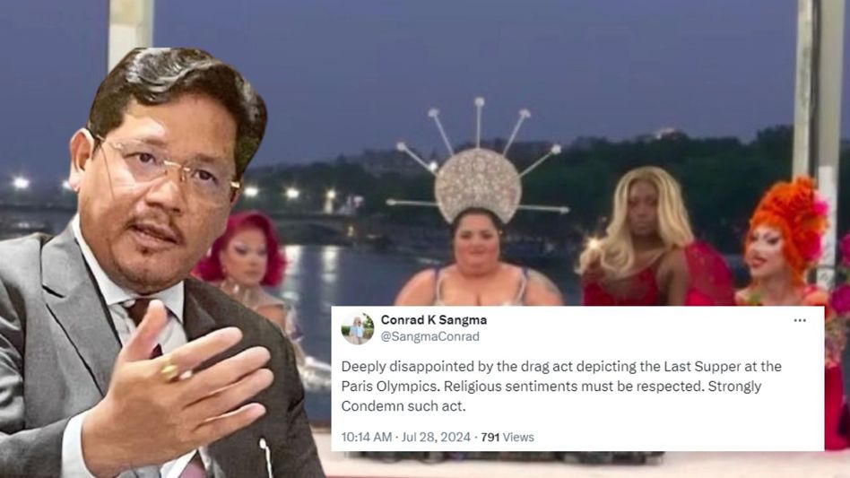 Meghalaya CM Conrad K Sangma condemns controversial Paris Olympics drag act Meghalaya CM Conrad K Sangma condemns controversial Paris Olympics drag act