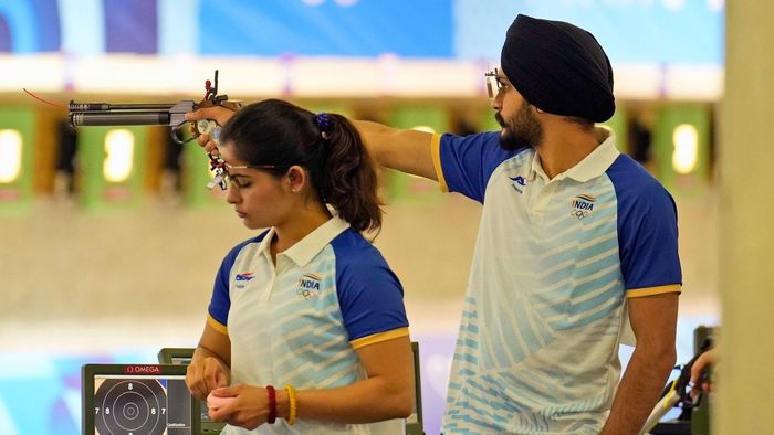 Paris Olympics: Indian shooters Manu-Sarabjot to play for bronze in 10m air pistol mixed team