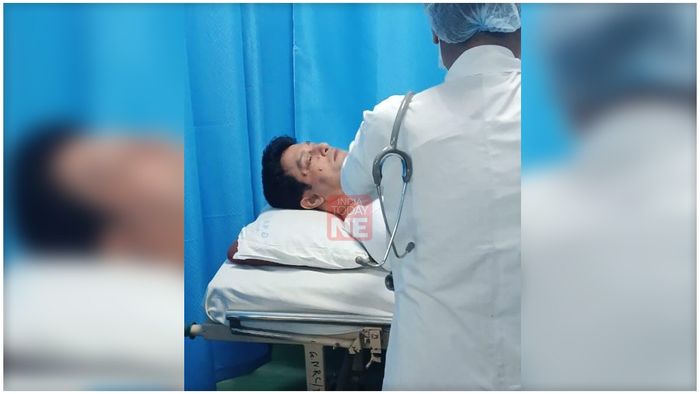Popular Assamese actor Ravi Sharma injured during shoot