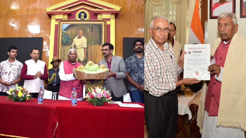 Governor Phagu Chauhan bids farewell to Meghalaya Governor Phagu Chauhan bids farewell to Meghalaya