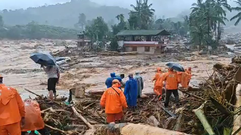 4 killed in Wayanad landslides; PM Modi announces Rs 2 lakh aid 4 killed in Wayanad landslides; PM Modi announces Rs 2 lakh aid