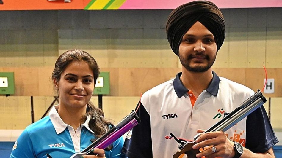 Paris Olympics: Indian shooter duo Manu-Sarabjot clinches bronze medal for India Paris Olympics: Indian shooter duo Manu-Sarabjot clinches bronze medal for India