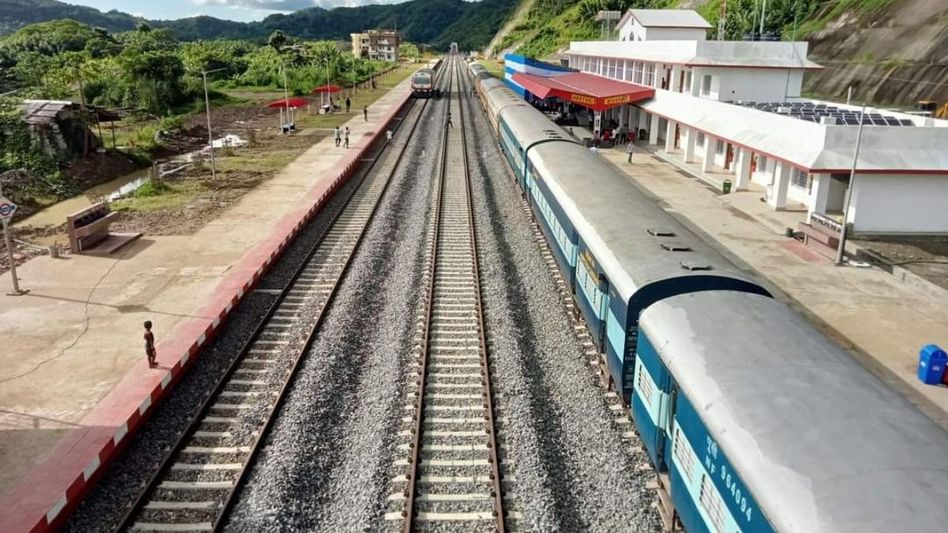 Mizoram: Commissioner of Railway Safety inspects Bairabi-Sairang railway line Mizoram: Commissioner of Railway Safety inspects Bairabi-Sairang railway line