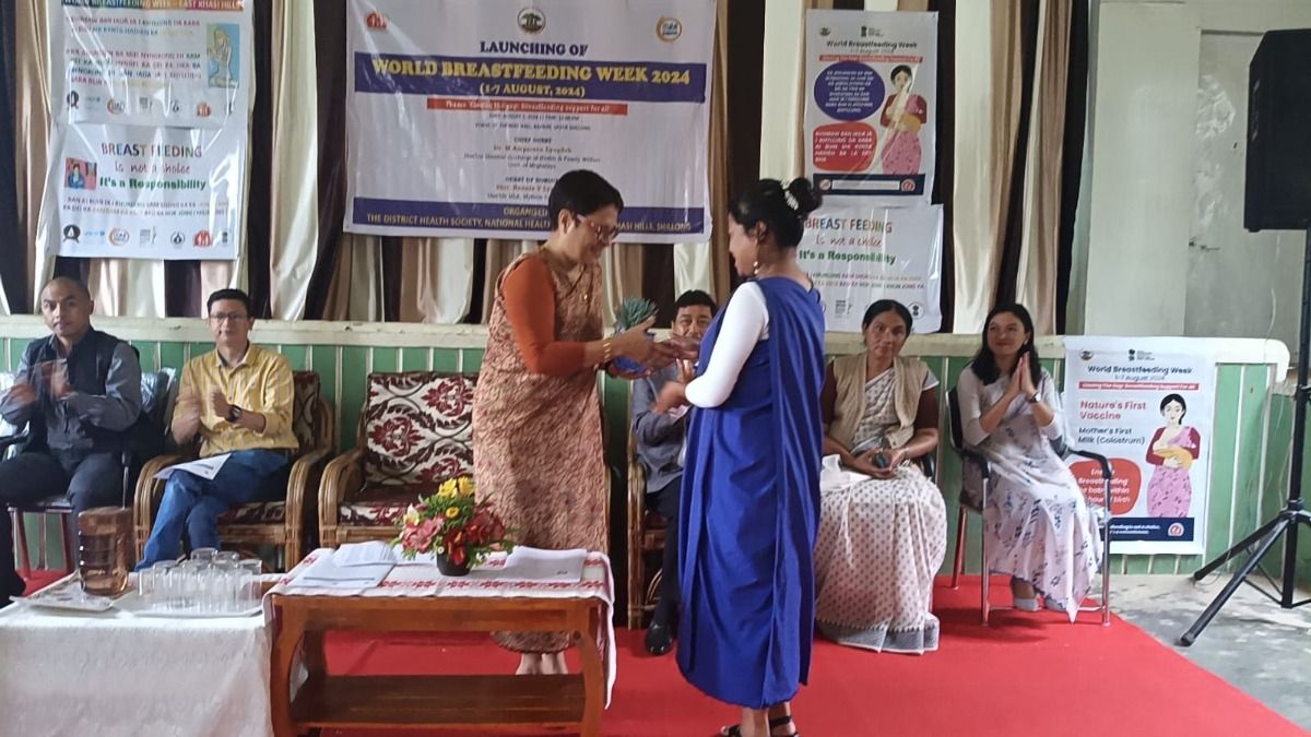 Meghalaya health minister champions breastfeeding support at awareness event