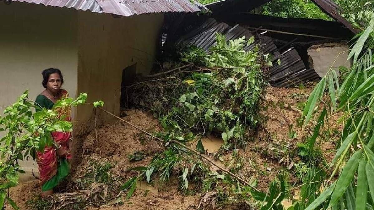 Heavy rain wreaks havoc in Tripura; 25 houses damaged, 12 seek shelter in relief camps