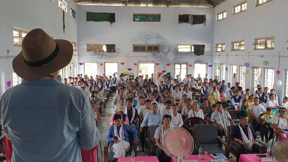 Arunachal MLA encourages students to excel with focused goal during annual felicitation progamme Arunachal MLA encourages students to excel with focused goal during annual felicitation progamme