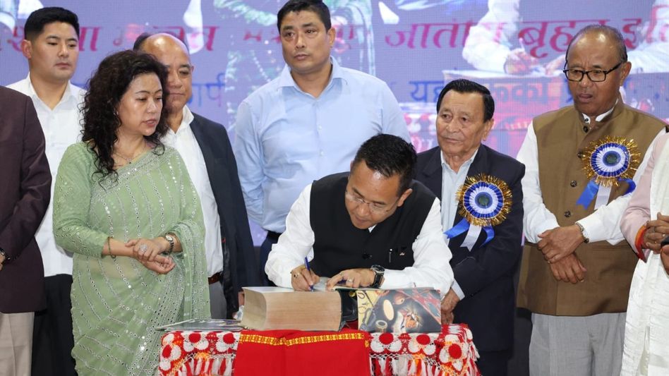 Sikkim CM releases book by TB Subba, announces purchase of 3000 copies Sikkim CM releases book by TB Subba, announces purchase of 3000 copies
