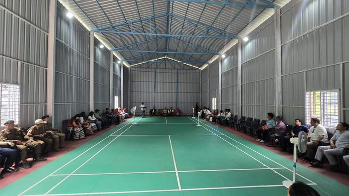 Arunachal's Anjaw district gets new indoor badminton court