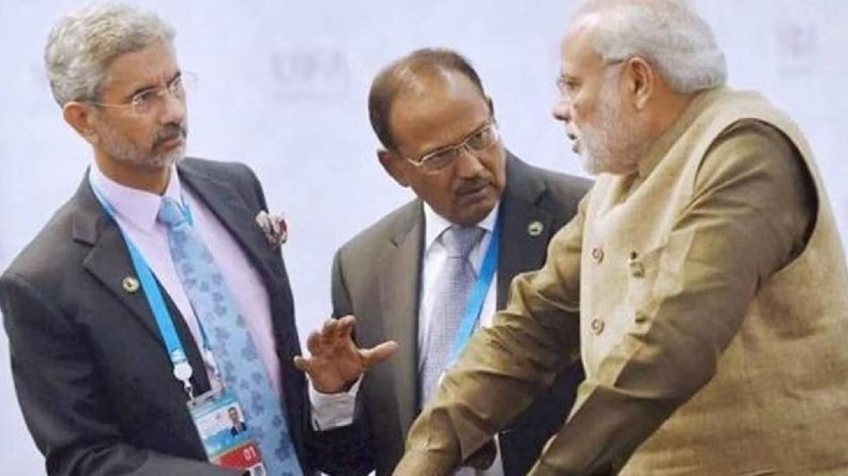 PM Modi holds key meeting with Jaishankar and Doval on Bangladesh crisis PM Modi holds key meeting with Jaishankar and Doval on Bangladesh crisis