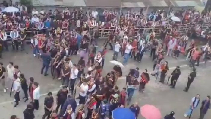 Nagaland: Kohima rallies against illegal taxation and intimidation; AYO leads mass protest