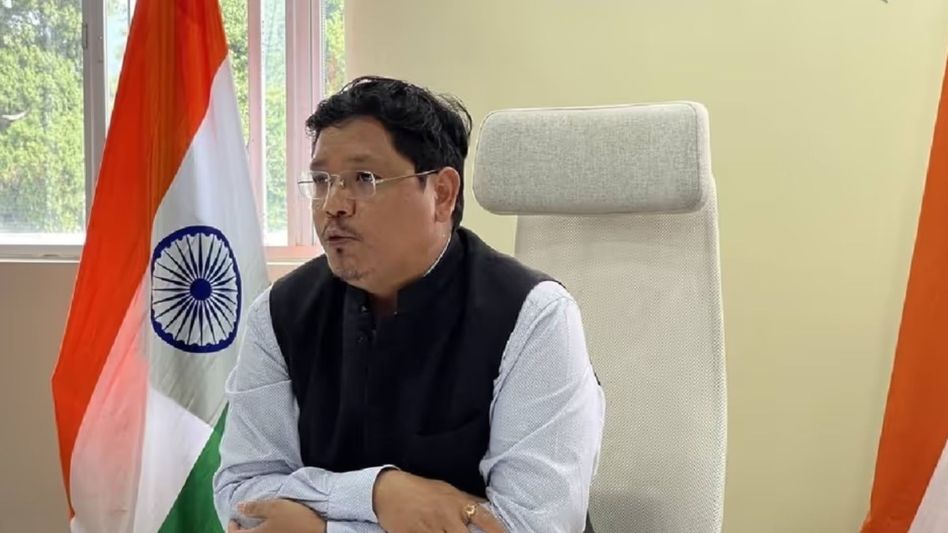 Meghalaya CM urges Bangladesh to curb unrest after Tirot Sing statue vandalism Meghalaya CM urges Bangladesh to curb unrest after Tirot Sing statue vandalism