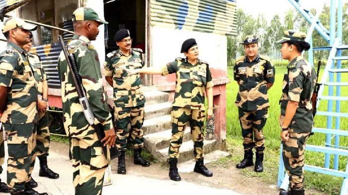 BSF Guwahati intensifies vigil along Bangladesh border amid unrest (Representative image)