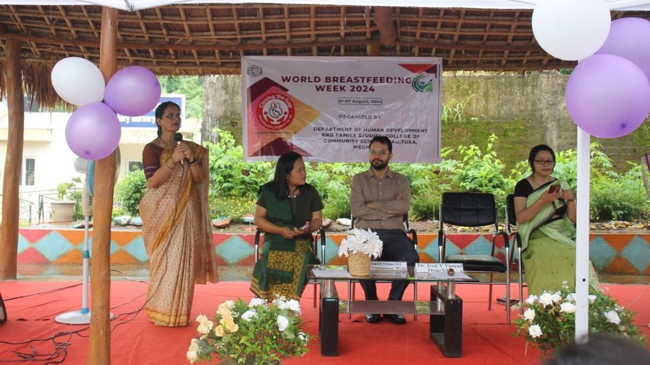 Meghalaya: College of Community Science concludes World Breastfeeding Week 2024 Meghalaya: College of Community Science concludes World Breastfeeding Week 2024