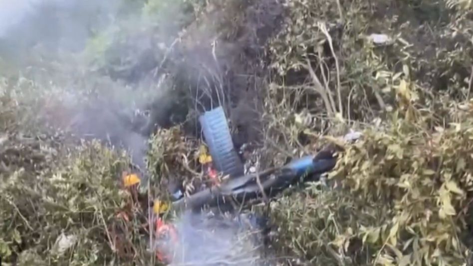 Helicopter crash in Nepal kills five, including four Chinese tourists Helicopter crash in Nepal kills five, including four Chinese tourists