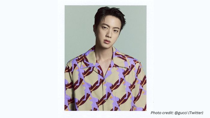 BTS star Jin shines bright as Gucci's newest global face