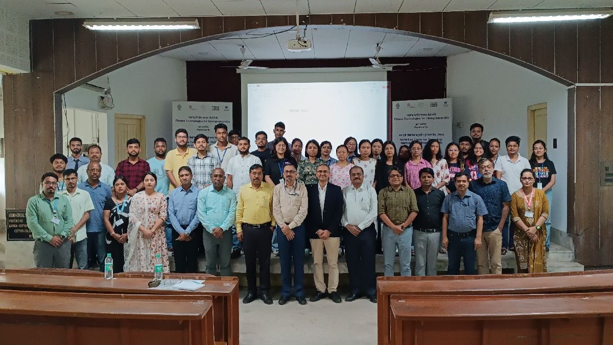 NECTAR and AIC-IPR Plasmatech host awareness programme on Plasma Technologies for Entrepreneurship at Cotton University