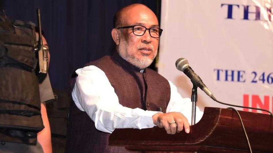 Manipur government relocates residents from violence-affected areas: Biren Singh Manipur government relocates residents from violence-affected areas: Biren Singh