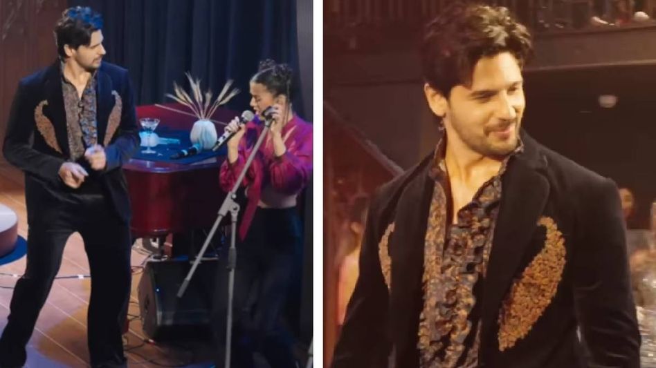 Sidharth Malhotra stuns at Fashion Show with retro flair Sidharth Malhotra stuns at Fashion Show with retro flair