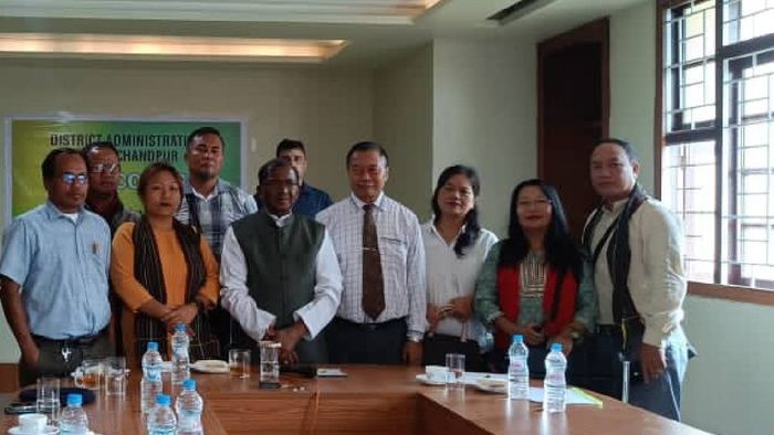 Zomi headquarters submit memorandum to Manipur Governor, demand separate political administration