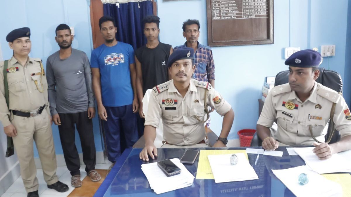 Four Bangladeshi arrested in Agartala city