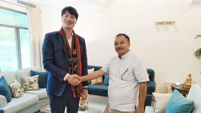 Nagaland MP meets Irish deputy ambassador in New Delhi