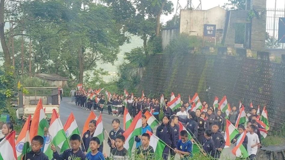 Nagaland: Kohima hosts 'Har Ghar Tiranga' rally with 200 enthusiasts Nagaland: Kohima hosts 'Har Ghar Tiranga' rally with 200 enthusiasts