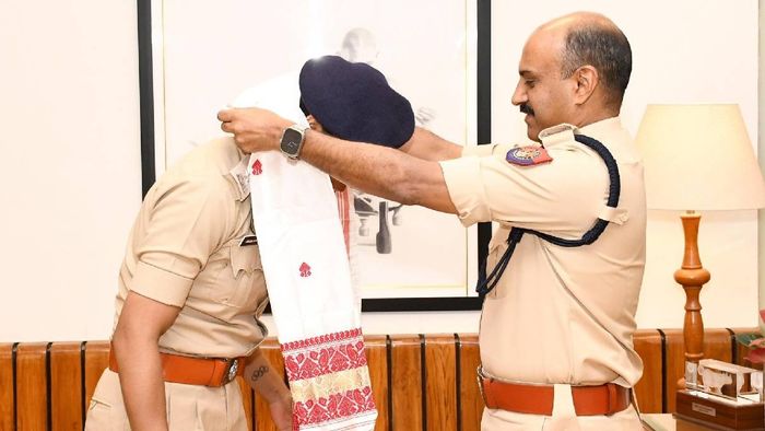 Assam Boxer Lovlina Borgohain receives warm welcome from Assam Police